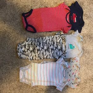 Lot of Carter Onesies